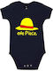 kirikoko One Piece Baby Hat Anime Kurzärmelig French Navy