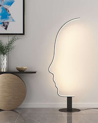 Atman LED Floor Lamp H156cm. Black
