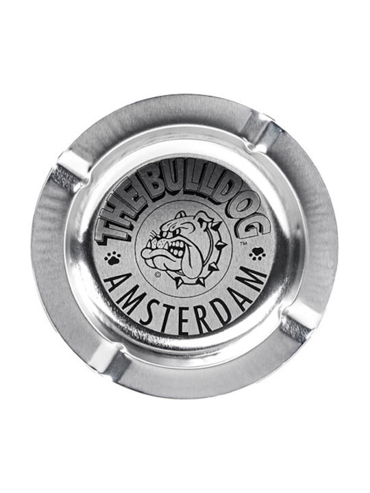 The Bulldog Amsterdam Μεταλλικό Τασάκι - Ασημί