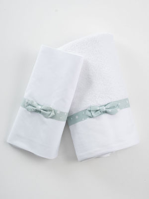 Piccolino Christening Oilcloths Set Green