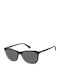 Polaroid Women’s Sunglasses With Black Horn-Rimmed Frame And Grey Lens PLD4161/S 7C5/M9