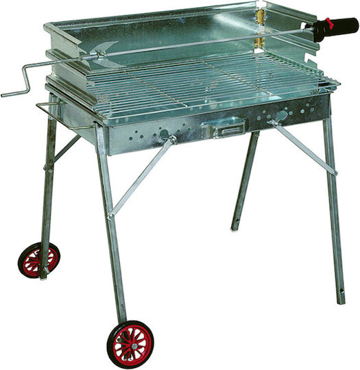 Starstoves Γαλβανιζέ Φορητή Ψησταριά Κάρβουνου 77x67εκ.