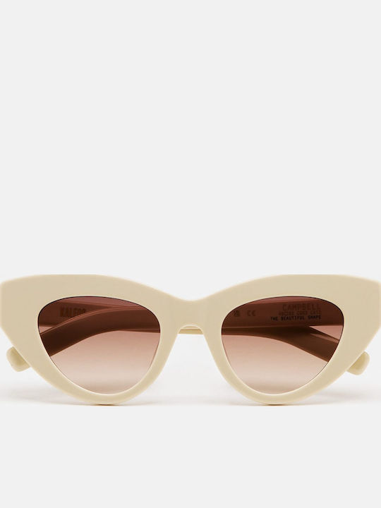 Kaleos Women's Sunglasses with Beige Plastic Fr...