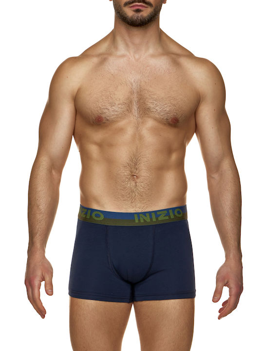 Inizio Herren Boxershorts Blue 1Packung