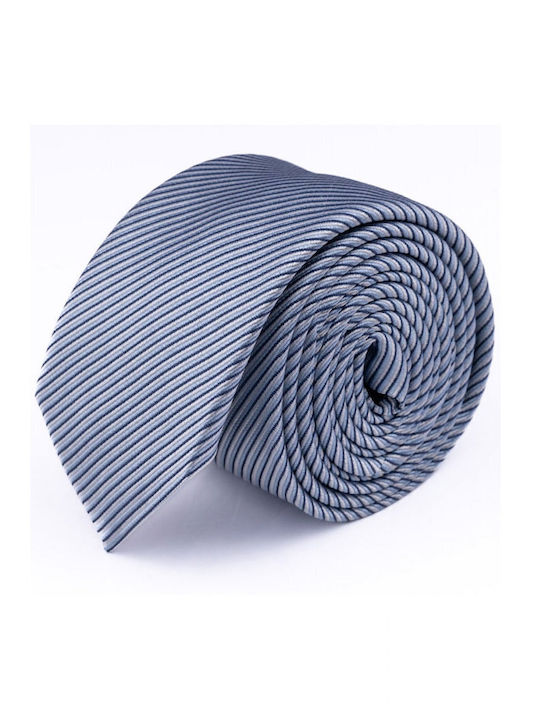 Hugo Boss Herren Krawatte Gedruckt in Hellblau Farbe
