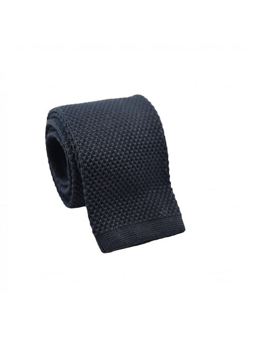 Erika Men's Tie Silk Knitted in Black Color