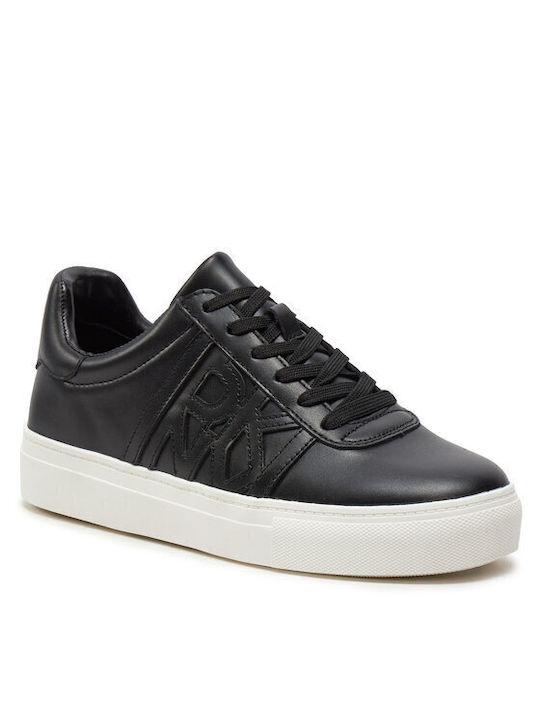 DKNY Damen Sneakers Schwarz