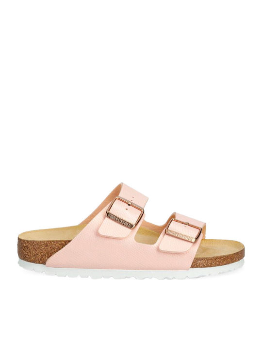 Birkenstock Arizona Кожени Дамски Сандали Розов...