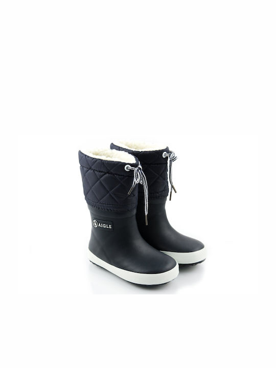 Aigle Kids Wellies Giboulee Navy Blue