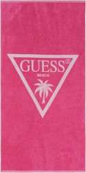 Guess Kids Beach Towel Fuchsia 140x70cm H4GZ00SG00L-G6M4