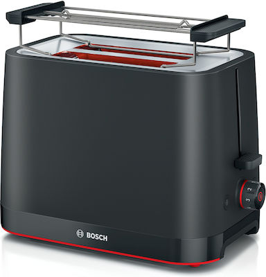 Bosch MyMoment Toaster 2 Slots 950W Black