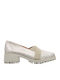 Leder Pumps Beige