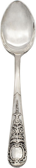 Savvas Design Set de Linguri Alimente Metalice Argintiu 15cm 5buc