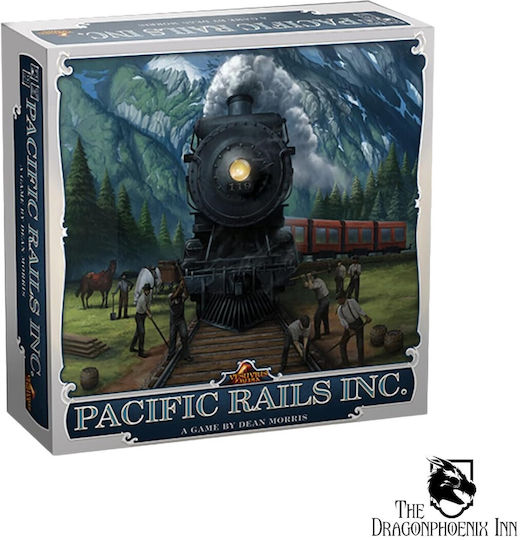 Επιτραπέζιο Παιχνίδι Pacific Rails Inc 2nd Edition για 2-4 Παίκτες 14+ Ετών (EN) Iello