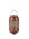 Bizzotto Calitea Metallic Lantern 15x15x26cm
