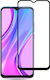 Full Glue Full Face Tempered Glass Μαύρο (Redmi 9)