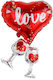 Balloon Valentine's Day Heart Red