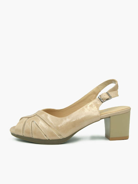 Joya Sandals Beige