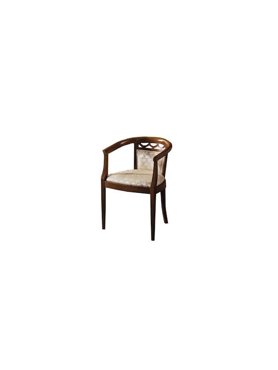 Dining Room Wooden Chair Brown 55x52x74cm