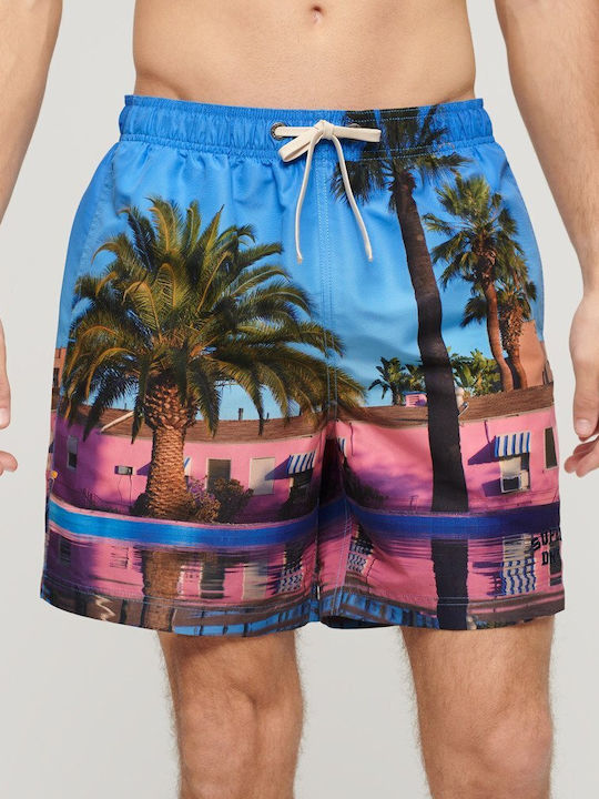 Superdry Photographic Herren Badebekleidung Shorts Mehrfarbig