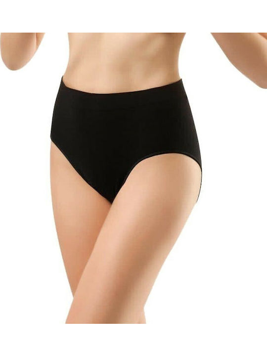 Latex Bottom Hohe Taille Damen Schwarz 9205may Schwarz