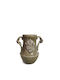 Zaros Vază Decorativă Ceramică Maro