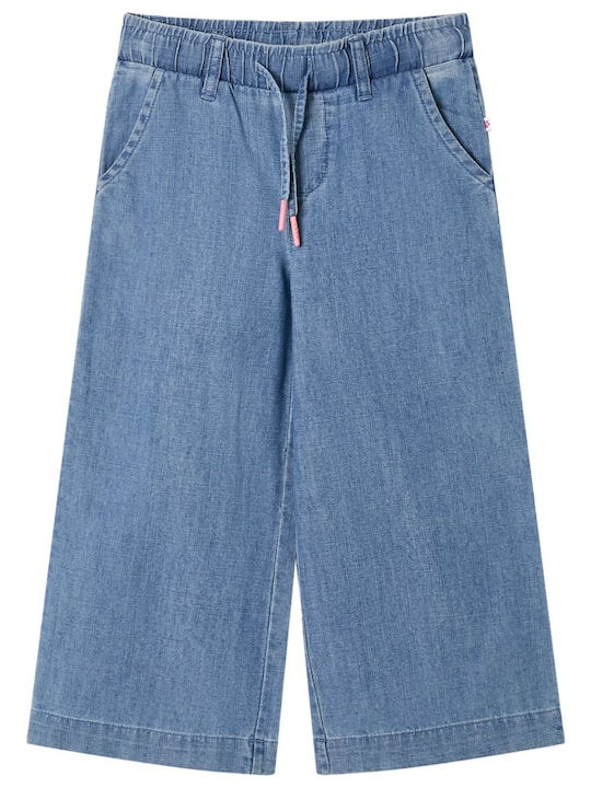 vidaXL Pantaloni copii din denim Albastru