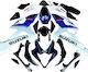 Motorcycle Plastic Set Blue 1pcs
