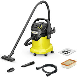 Karcher KWD 6 P V-25/6/22 Σκούπα Υγρών / Στερεών 2000W με Κάδο 25lt