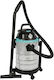 Detoolz Aspirator Lichide / Solide 1250W cu Inoxidabil Recipient 25lt