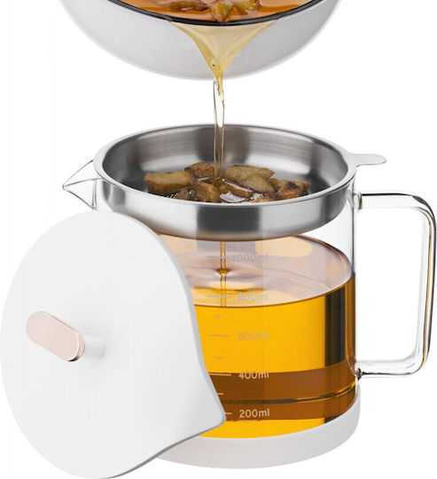 Navaris Teekanne mit Filter Rostfreier Stahl 1500ml