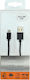 Ancus Regular USB 2.0 to micro USB Cable Μαύρο 0.5m (26167) 1τμχ