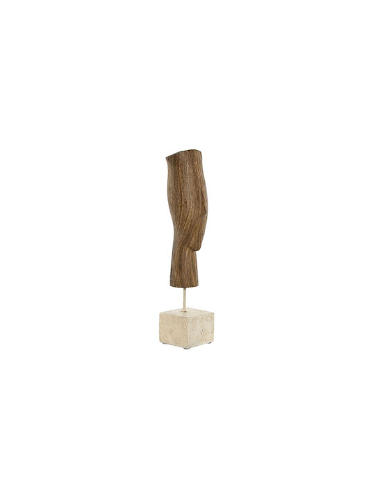 Home Esprit Decorativă Bust Polirășină 8.5x8.5x37.5cm 1buc