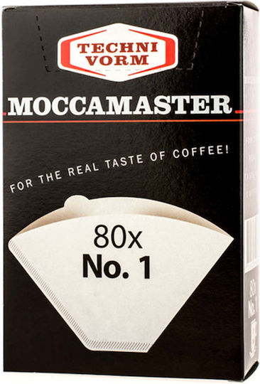 Moccamaster 1 Φίλτρο Καφέ Χάρτινο