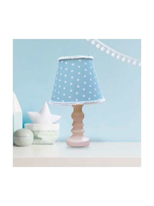 Oxygen Детско Осветително Тяло За Маса Странична Настолна Лампа Pretty Stars 25x15x12см