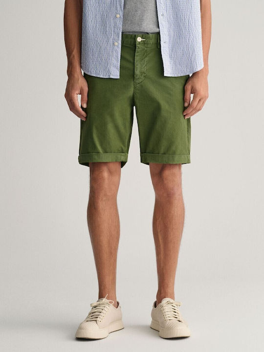 Gant Men's Shorts Chino Pine Green