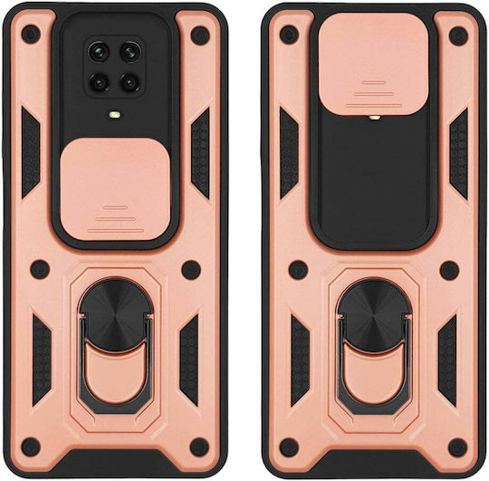 Sonique Back Cover Σιλικόνης / Πλαστικό Ροζ Χρυσό (Redmi Note 9S / 9 Pro / 9 Pro Max)