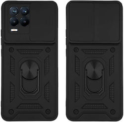 Sonique Back Cover Silicone / Plastic Durable Black (Realme 8/8 Pro)