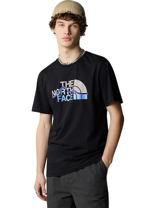 The North Face Mountain Line T-shirt Black