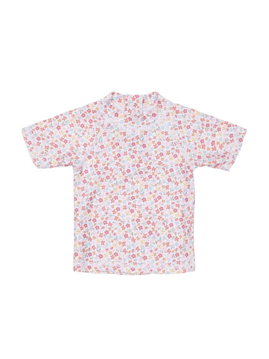 Cl1240-15 Little Dutch T-shirt Short sleeve with Uv 50+ protection Summer Flowers