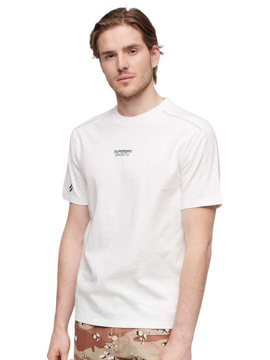 Superdry M D2 Sdcd Men's Athletic T-shirt Short Sleeve White