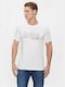 Guess Herren Shirt Kurzarm Weiß