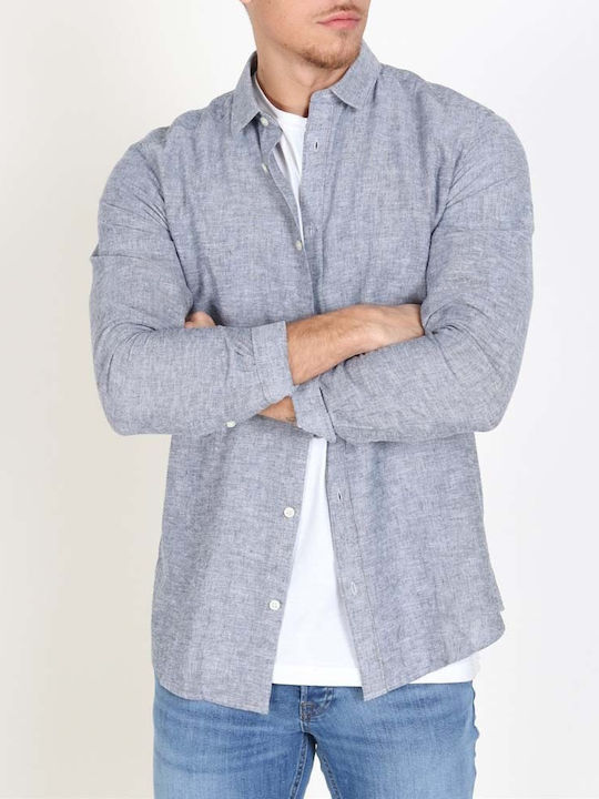 Jack & Jones M Linen Blend Shirt Ls Sn - 122485...