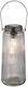 Globo Lighting Solar Light Floor Traffic light 0.5W with Warm White Light 3000K IP44