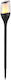 Globo Lighting Spiked Solar Light Torch 0.2W with Warm White Light 1600K IP44