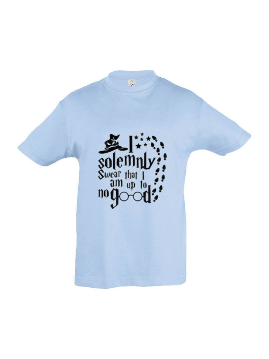 Детска тениска Sky Blue Harry Potter I Solemnly Swear That I Am Up To No Good