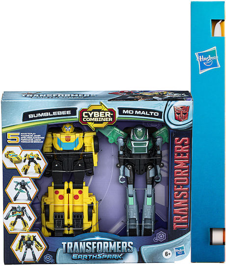 Toy Candle Transformers Earthspark Compiner Bumblebee - Mo Malto for 6+ Years Hasbro