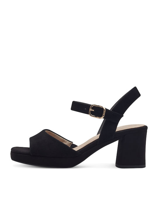 Tamaris Comfort Πέδιλα 8-88309-42 019 Black Suede
