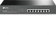 TP-LINK TL-SG1008MP v4 Unverwaltet L2 PoE+ Switch mit 8 Ports Gigabit (1Gbps) Ethernet und 8 SFP Ports