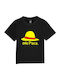 Παιδικό T-shirt Μαύρο One Piece Baby Hat Anime